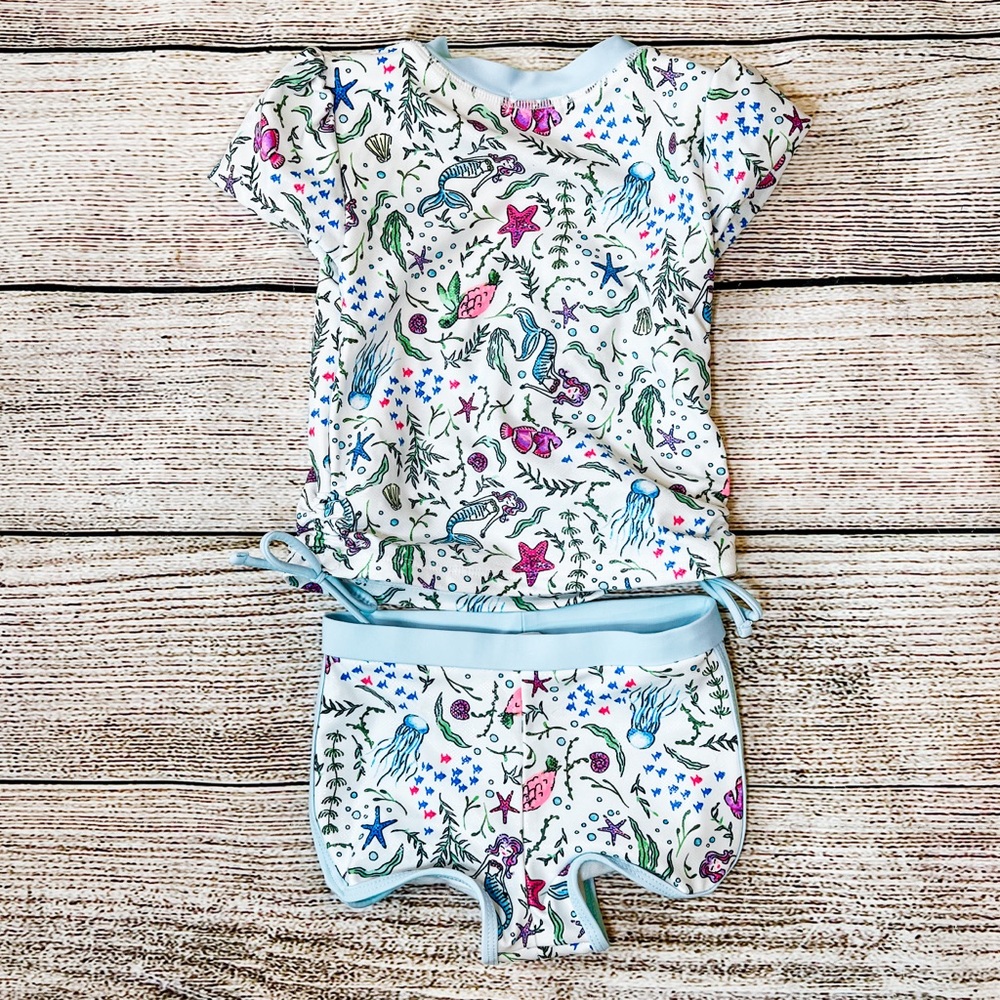 Flapdoodles Mermaid Swim Set - Picture 2 of 3